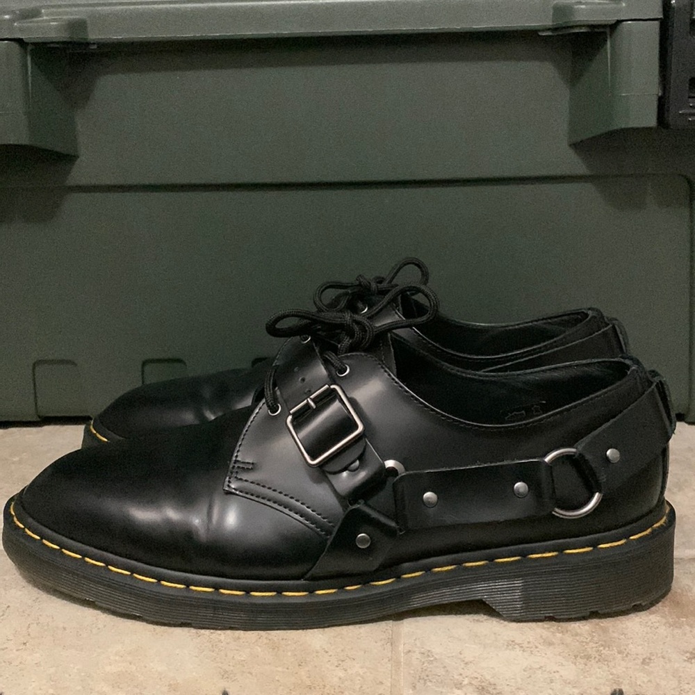Dr. Martens Harness Mens Derby Shoes Size UK13/US14 Grunge Goth Punk Cyber